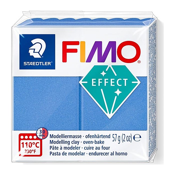 FIMO Mod.masse Fimo effect blau metallic