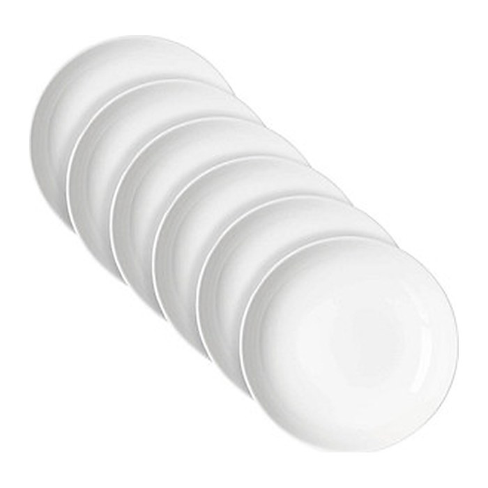 Ritzenhoff & Breker Suppenteller Skagen weiß Ø 21,5 cm 6-tlg., 6 St.