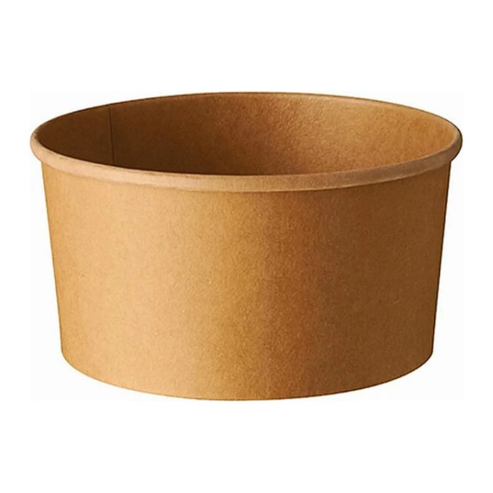 PAPSTAR Einweg-Salatschalen pure braun 1,0 l, 50 St.