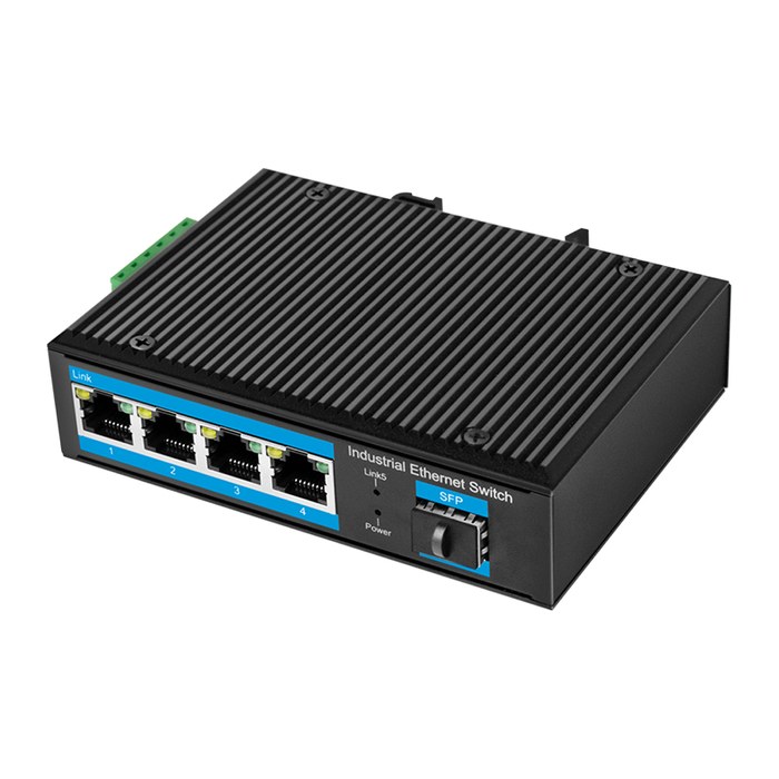 Logilink 4-Port Gigabit Ethernet Switch 1000Mbit/s +1 SFP PT