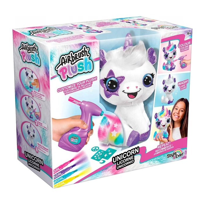 Canaltoys Airbrush Plush Unicorn