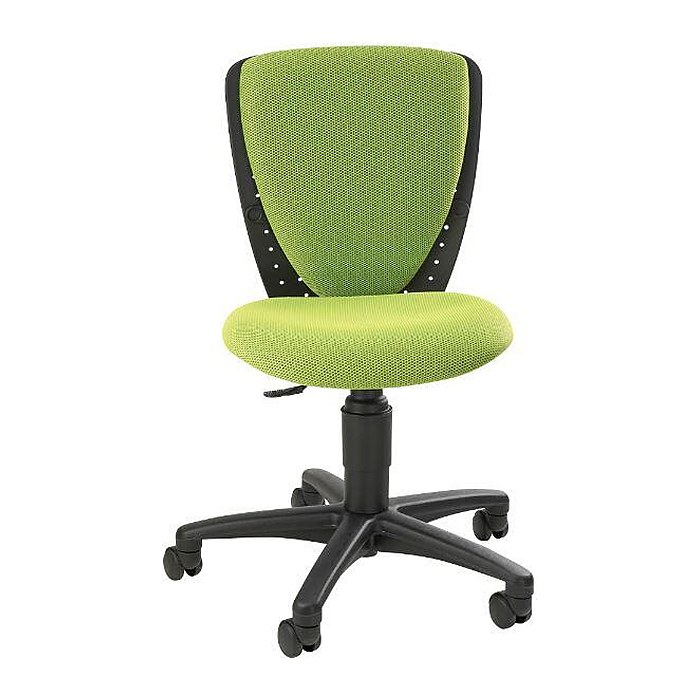 Topstar Kinderdrehstuhl High S'cool®, 70570BB50 Stoff grün, Gestell schwarz