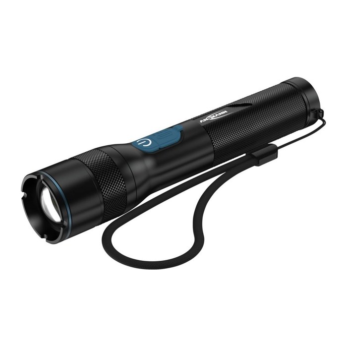 ANSMANN Adventure TA1800RF LED Taschenlampe schwarz, 9.500 Lux, 1 St.