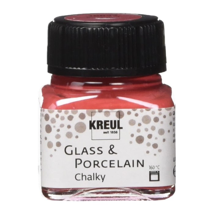 KREUL Chalky Porzellanfarben rot 20,0 ml