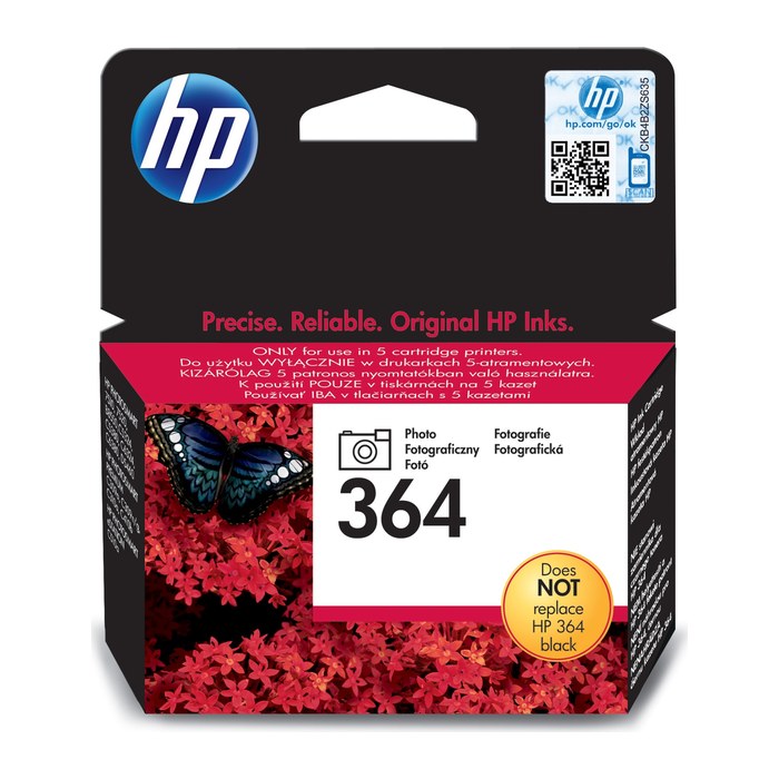 HP 364(CB317EE) Foto schwarz Druckerpatrone