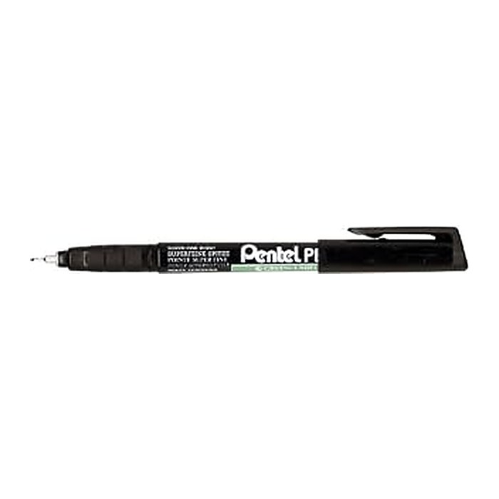 Pentel green Label NMF50-AO Permanentmarker schwarz 0,6 mm, 1 St.