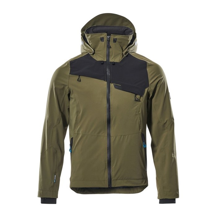 MASCOT® Herren Regenjacke Advanced grün Größe L
