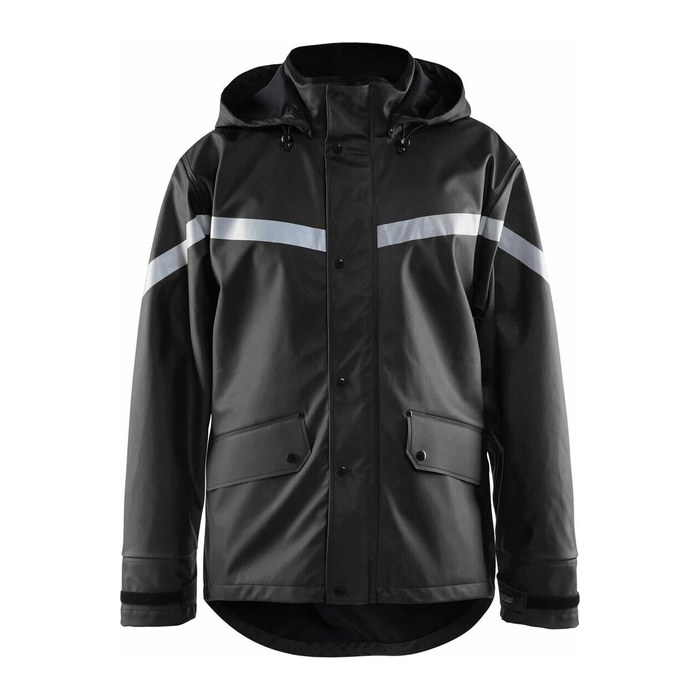 BLAKLÄDER® unisex Regenjacke 4305 schwarz Größe L