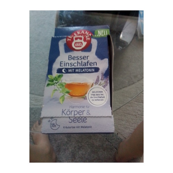 TEEKANNE Besser Einschlafen Tee 18 Portionen