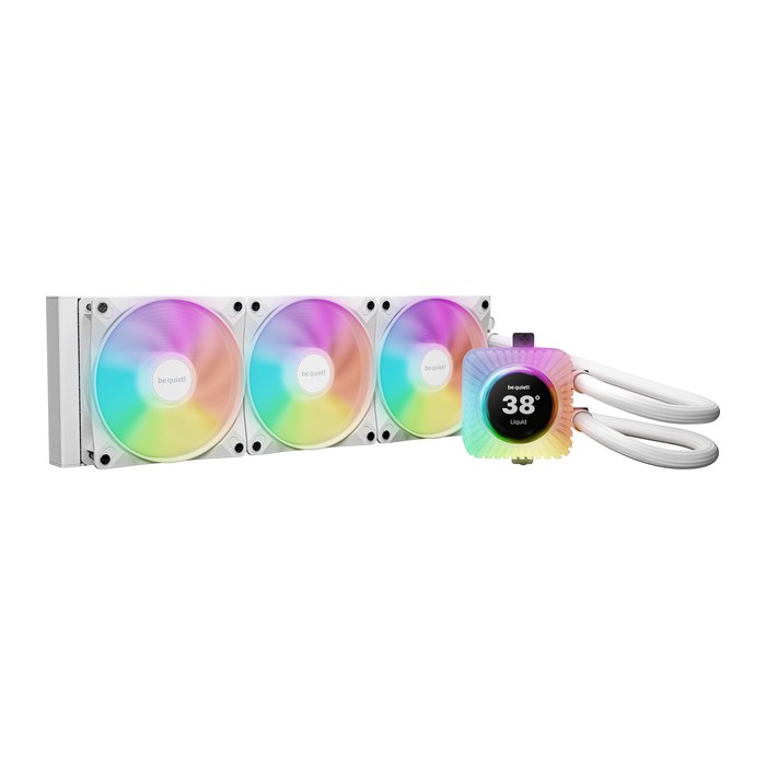 be quiet! WAK LIGHT LOOP IO LCD 360mm White