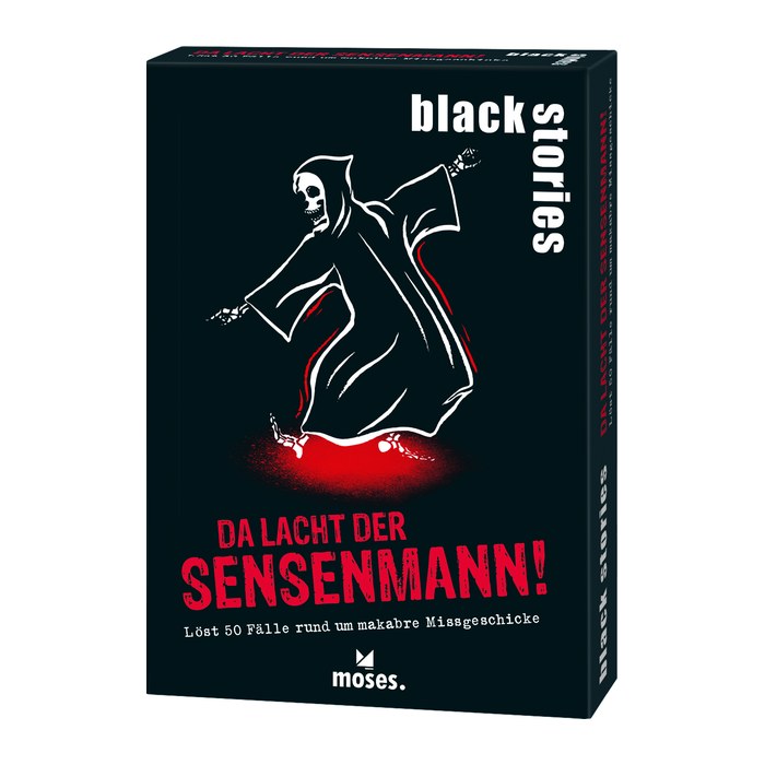moses black stories - Da lacht der Sensenmann! Rätsel, 1 St.