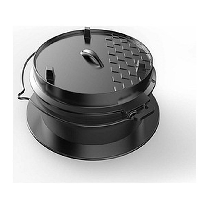 tepro Grilleinsatz Dutch-Oven 32,5 x 31,0 x 18,4 cm, 1 St.