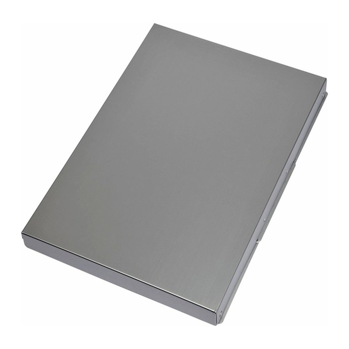 MAUL Klemmbrett MAULassist mit Aufbewahrungsfach 2354608 DIN A4 silber Aluminium, 1 St.