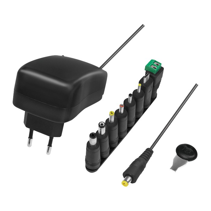 Logilink Universalnetzteil mit USB-Port, 3-12V, 24W, 1,45m