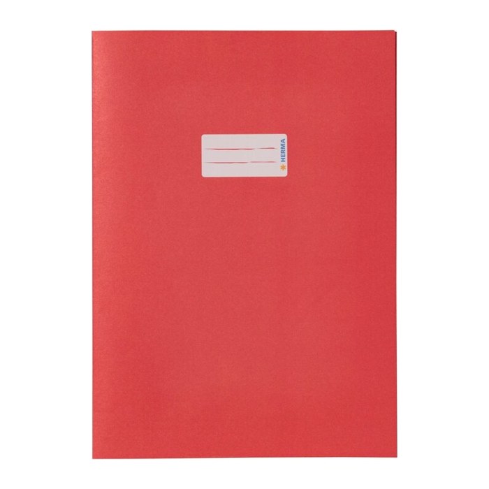 HERMA Heftumschlag glatt rot Papier DIN A4, 1 St.
