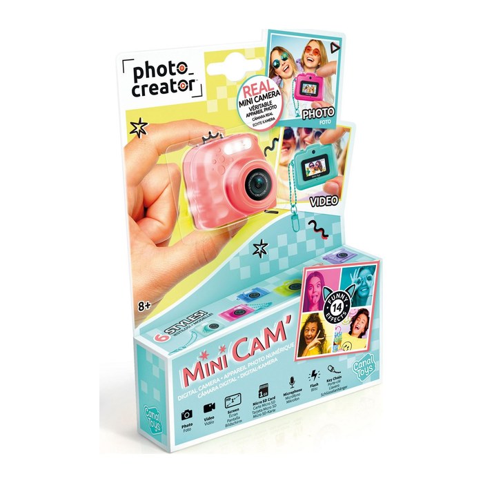 Canaltoys Mini Cam Digital Camera - Instant (orange)