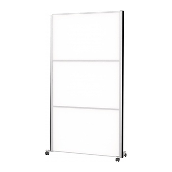 MAUL Akustik-Trennwand MAULconnecto 9621195, weiß 100,0 x 182,0 cm mit Rollen, 1 St.