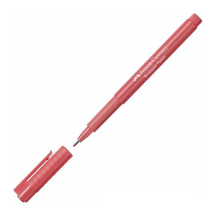 FABER-CASTELL Broadpen Pastel Fineliner orange 0,8 mm, 1 St.