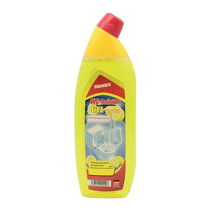 REINEX Gel WC-Reiniger Zitrone, 750 ml