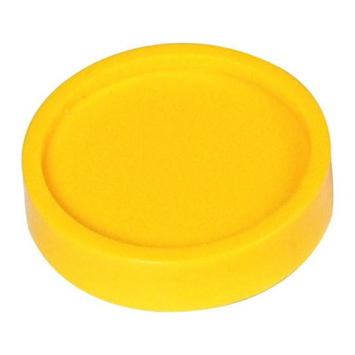 MAUL Industriemagnet rund 29mm 10 Stück gelb