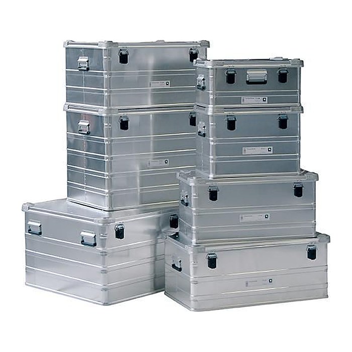 MUNK Alubox 157,0 l silber 59,5 x 79,3 x 42,5 cm, 1 St.