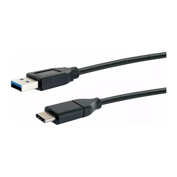 Schwaiger USB-Kabel 3.0 St. A auf 3.1 TypC 0,15m Schwarz