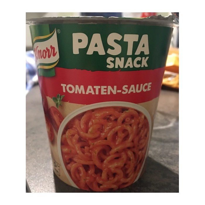 Knorr® PASTA SNACK TOMATEN-SAUCE Fertiggericht, 1 St.