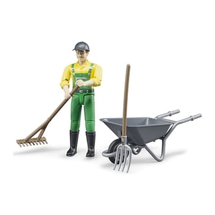 bruder 62610 Landwirt Spielfigur