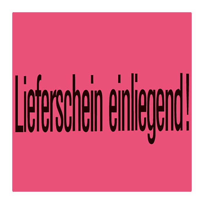 HERMA Warnetiketten 6754 rot »Lieferschein einliegend!« 39,0 x 118,0 mm, 1.000 Etiketten