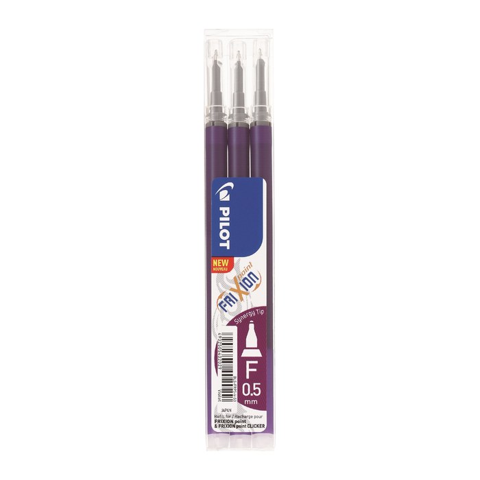 PILOT Gelschreibermine lila 0,3 mm 3 St.