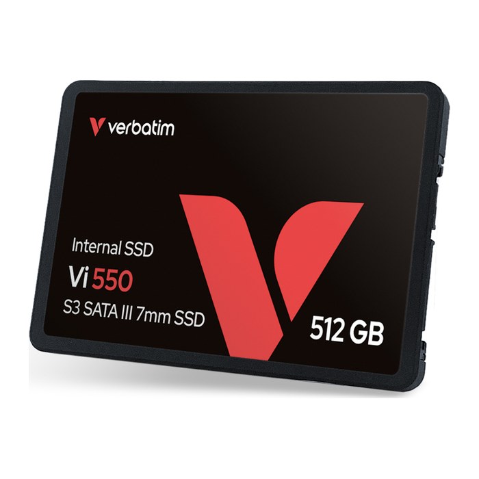 Verbatim Interne SSD 512GB Vi550 S3 2,5 Zoll SATA III intern retail