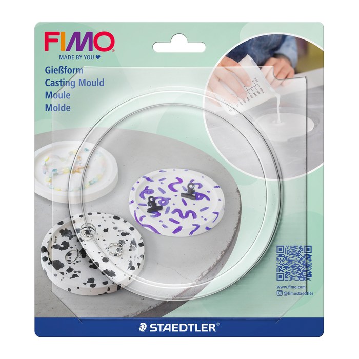 FIMO Gießform Schale kreis