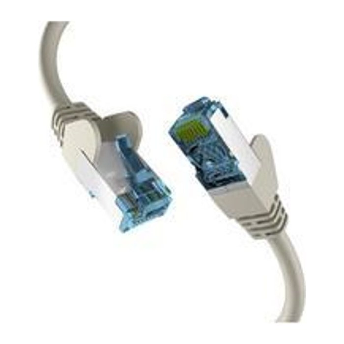 EFB RJ45 Patchkabel mit Cat7 Rohkabel 30.00m grau