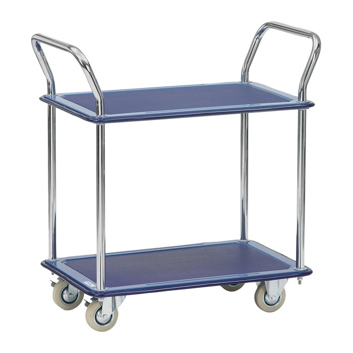fetra Transportwagen 3112 blau 49,5 x 76,0 x 86,0 cm bis 120,0 kg
