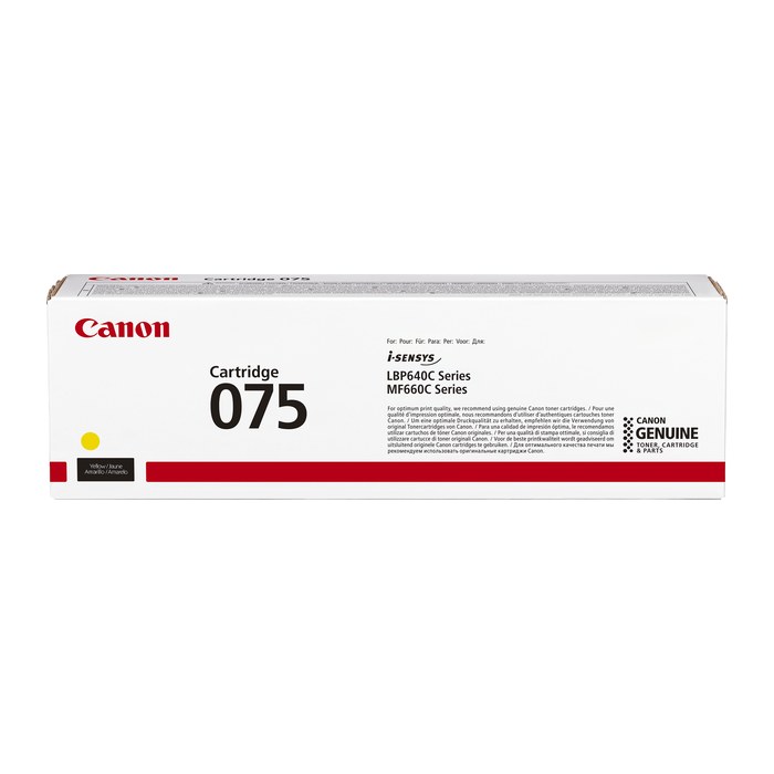 Canon 075 Y gelb Toner