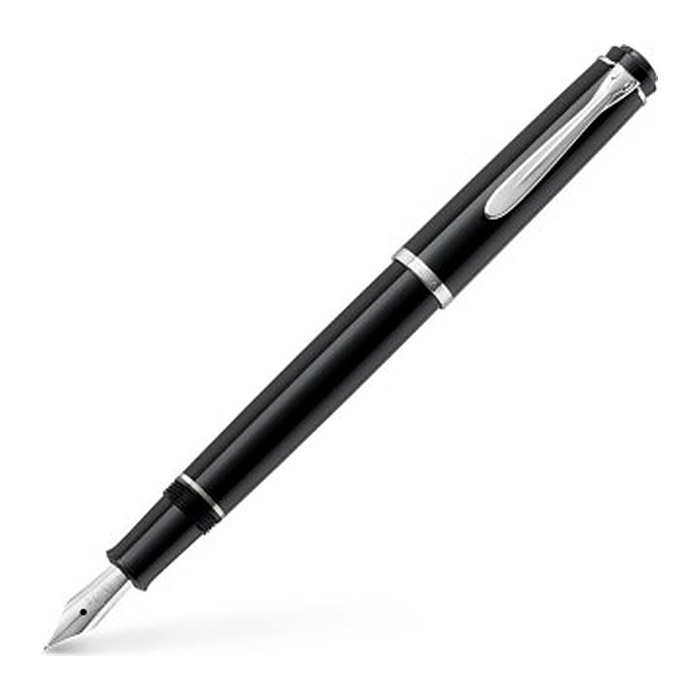 Pelikan Classic P 205 Patronenfüller schwarz hochglänzend B (breit), 1 St.