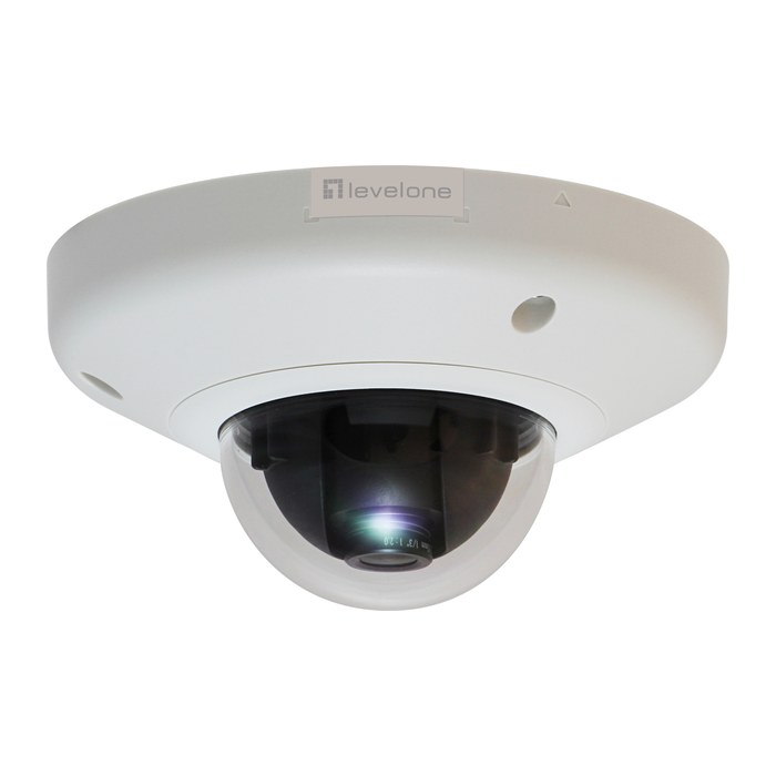 LevelOne IPCam HUBBLE Dome In 3MP/H.264/ 2.9W/PoE/IP68