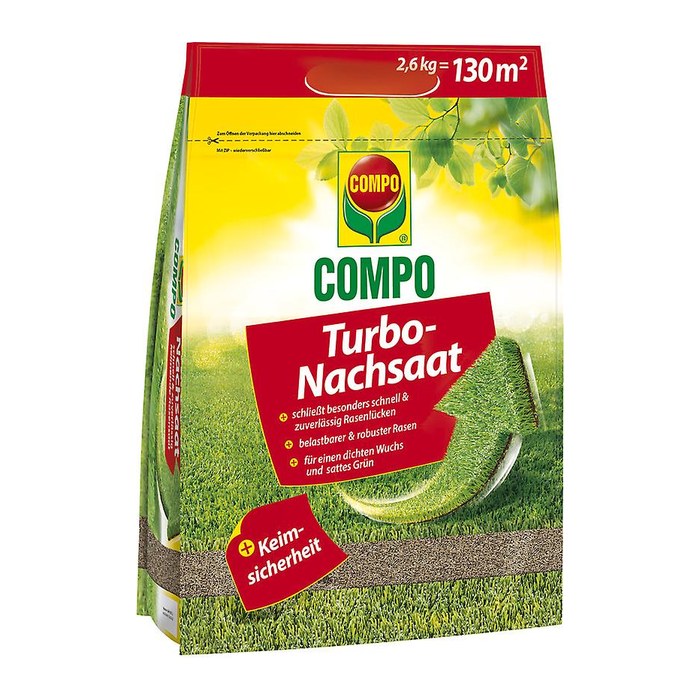 COMPO Turbo-Nachsaat Rasensamen 2,6 kg