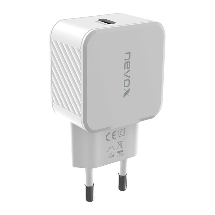 nevox USB PD TYPE C / PPS Ladeadapter weiß, 30 Watt