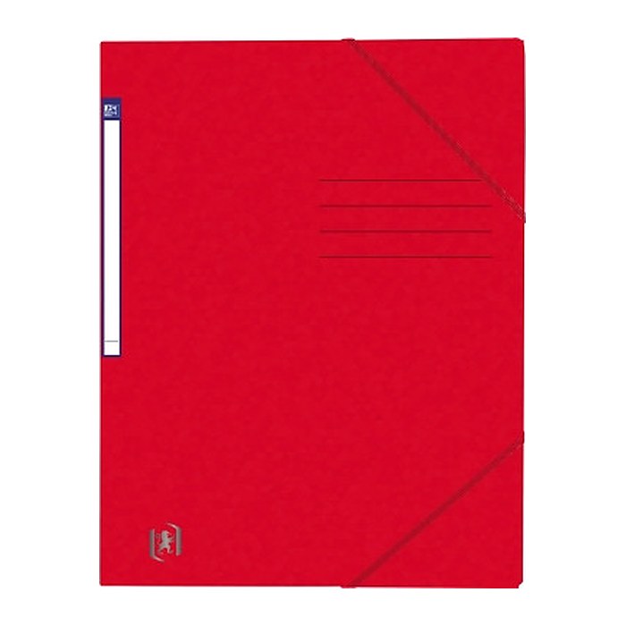 OXFORD Eckspanner TOP FILE+ DIN A4 rot, 1 St.