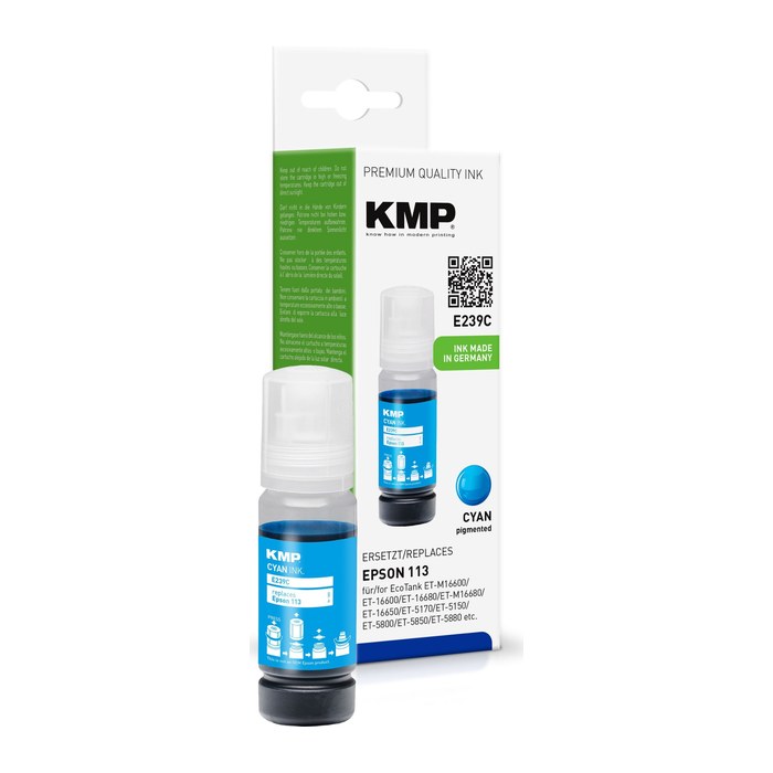 KMP Patrone Epson T06B2 cyan 6000 Seiten E239C remanufactured