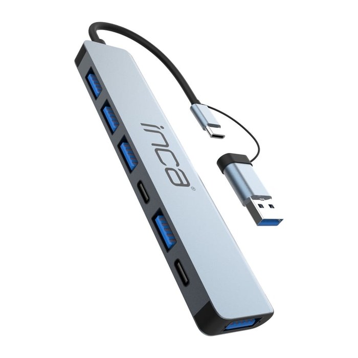 INCA Adapter IUTP-7T USB C/A 5Gbit/s