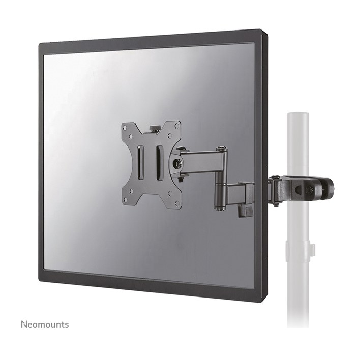Neomounts Monitor-Halterung FL40-450BL11 schwarz für 1 Monitor, Stangenhalterung
