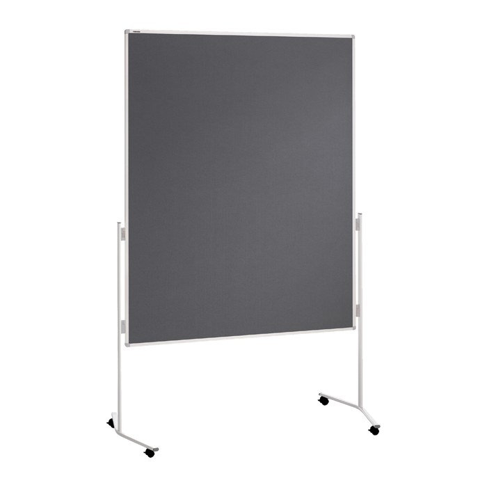 FRANKEN Moderationswand ECO 120,0 x 150,0 cm grau