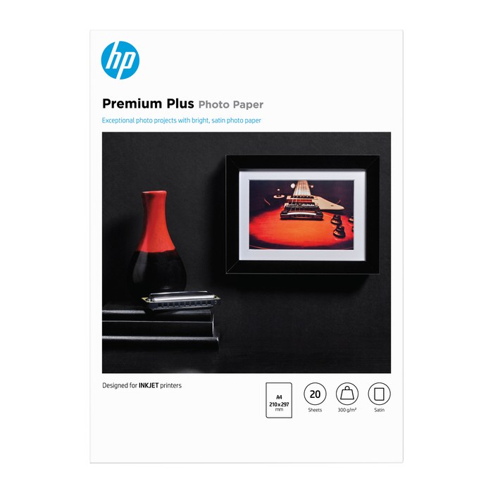 HP Fotopapier CR673A DIN A4 seidenmatt 300 g/qm 20 Blatt