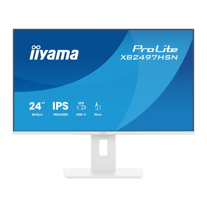 IIYAMA 60.5cm (23,8") XB2497HSN-W1 16:09 HDMI+DP+USB-C IPS