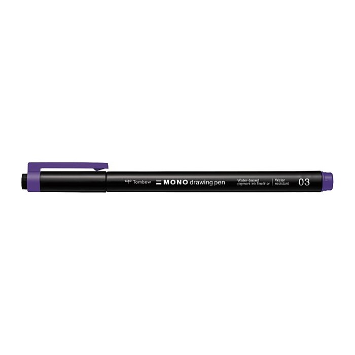 Tombow MONOdrawing Fineliner lila 0,35 mm, 1 St.