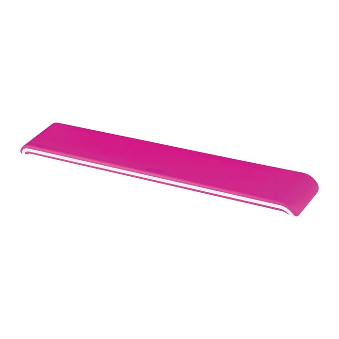 LEITZ Tastatur-Handballenauflage Ergo WOW pink, weiß