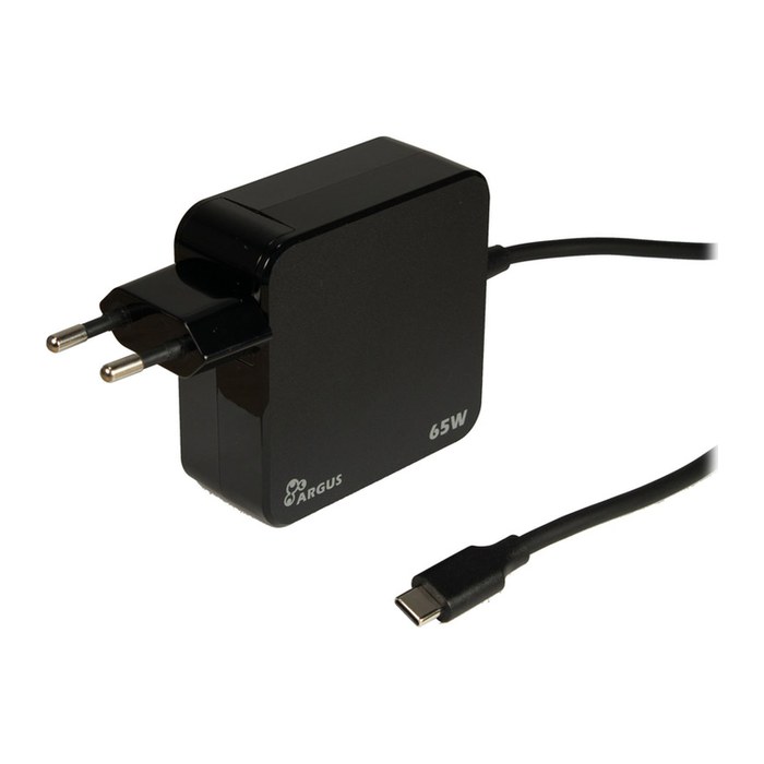 Inter-Tech Stecker-Netzteil PD-2065 65W USB-C schwarz