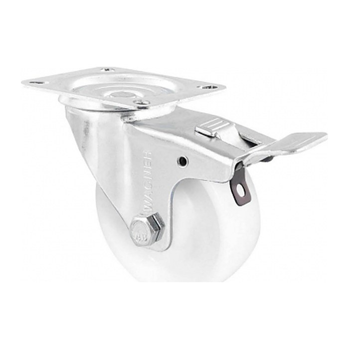 WAGNER® design yourself Transportgeräte-Lenkrolle RO 7500 silber